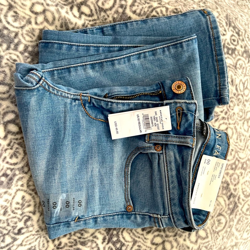 AE jeans sz 24W/ 00 NWT
